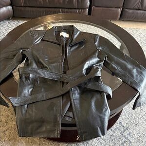 Worthington Black Leather Jacket